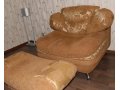Продаю кресло-кровать, сделанную еврокнижкой, с пуфиком. в городе Нижний Новгород, фото 1, Нижегородская область