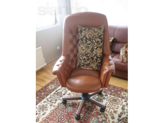 Продам кресло офисное кожаное в городе Белгород, фото 1, стоимость: 5 000 руб.