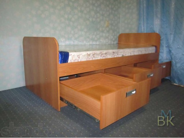 Детская (подростковая) взрослая кровать с ящиками на заказ от 16500 р. в городе Хабаровск, фото 6, стоимость: 0 руб.