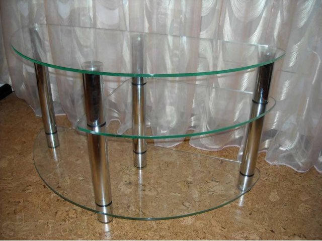 Стол из стекла в городе Новосибирск, фото 1, Мебель на заказ