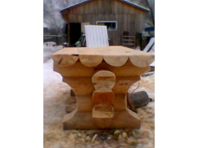рубленный стол в городе Спас-Клепики, фото 3, Мебель на заказ