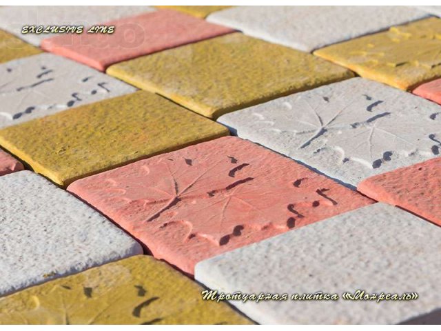 Тротуарная плитка из страны кленового листа в городе Элиста, фото 1, Облицовочные и отделочные