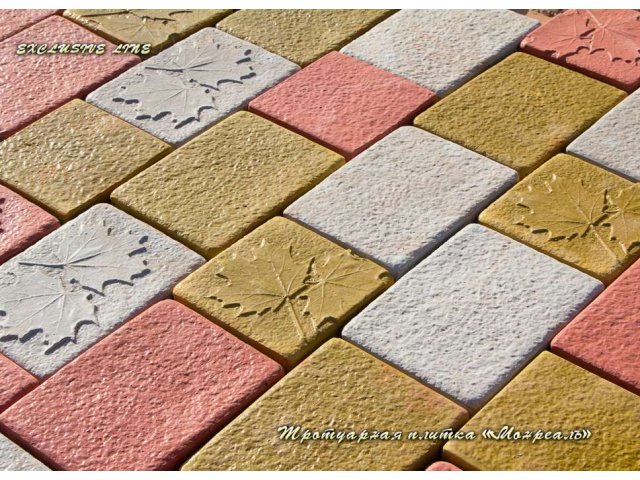 Тротуарная плитка из страны кленового листа в городе Элиста, фото 5, Калмыкия