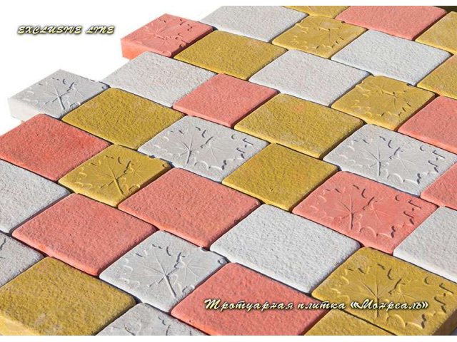 Тротуарная плитка из страны кленового листа в городе Элиста, фото 7, Облицовочные и отделочные