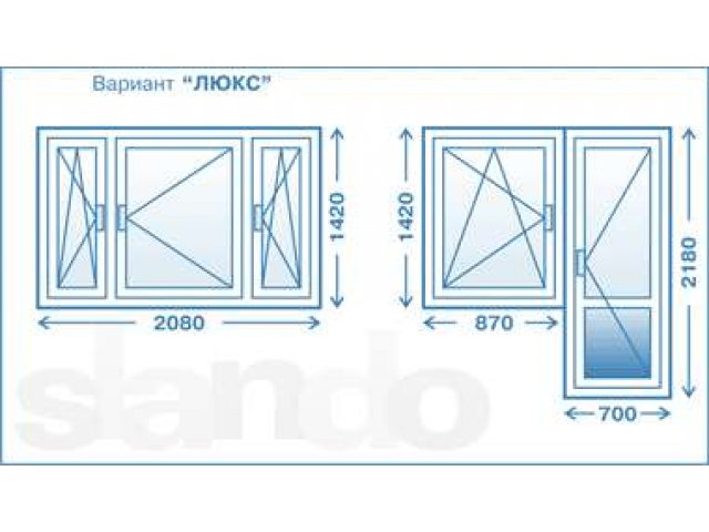 Окна 1-комнатная квартира П-46M ТИП2 Стоимость Люкс в городе Москва, фото 1, стоимость: 39 800 руб.