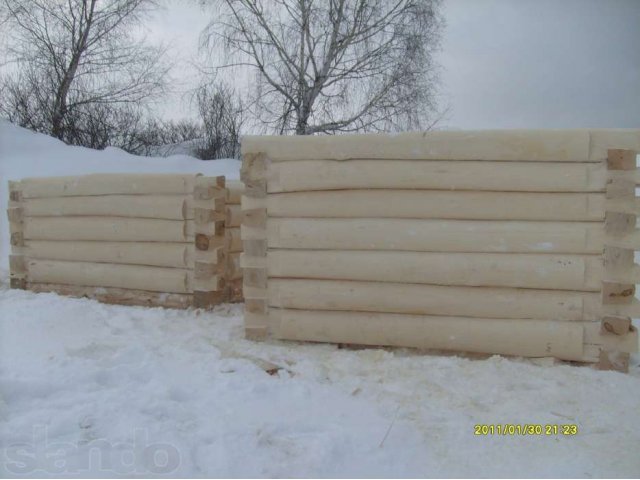 Сруб липовый 6х9м в городе Казань, фото 3, Прочие стройматериалы