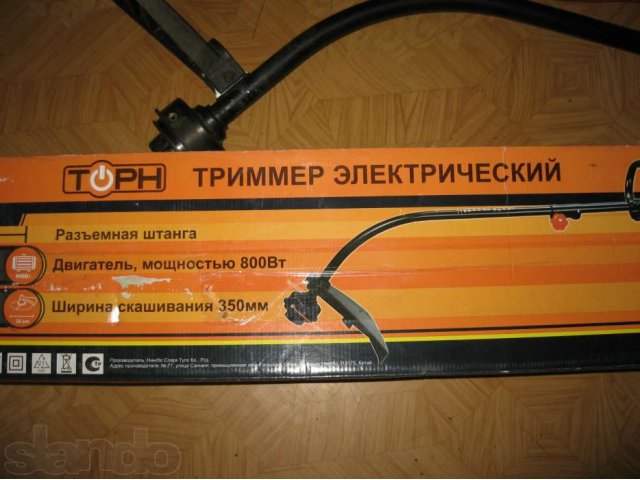 Триммер электрический(электрокоса),новый,продаю. в городе Кострома, фото 2, стоимость: 1 000 руб.