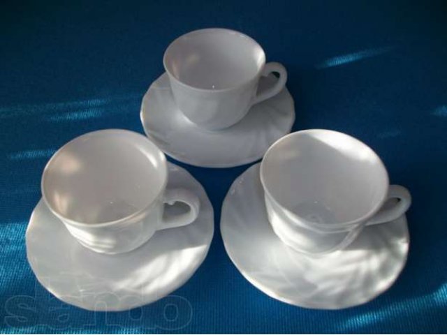 Французское трио для кофе - Чайный набор - Посуда - Чашки, блюдца в городе Архангельск, фото 3, стоимость: 250 руб.