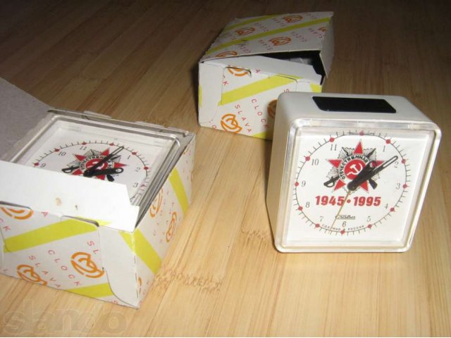 Часы Будильник Слава 1945x1995 Отечественная война в городе Нижний Новгород, фото 1, Нижегородская область