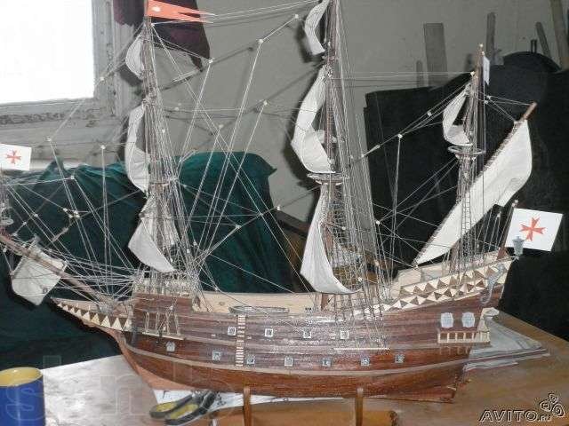 модель корабля в городе Орёл, фото 1, стоимость: 65 000 руб.