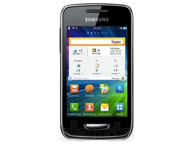 Смартфон Samsung Wave Y S5380D в городе Псков, фото 1, стоимость: 3 000 руб.