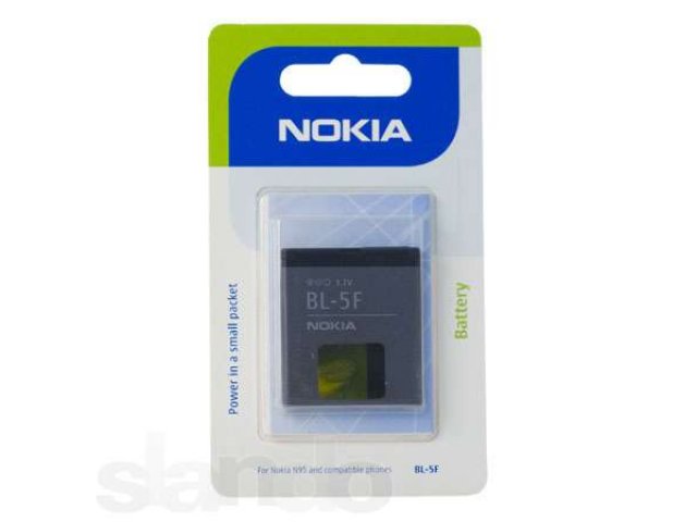 Аккумулятор Nokia BL-5F Оригинал Распродажа!!! в городе Тольятти, фото 1, Самарская область
