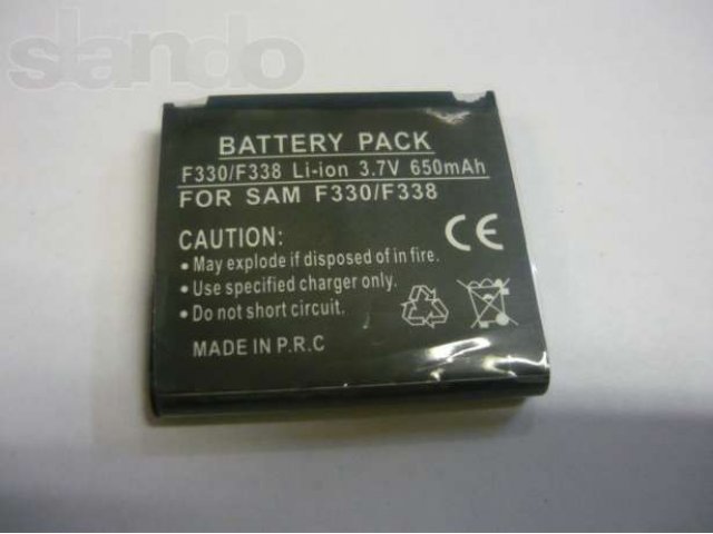Аккумулятор Samsung F330 650mAh Sivva в городе Владимир, фото 2, Владимирская область