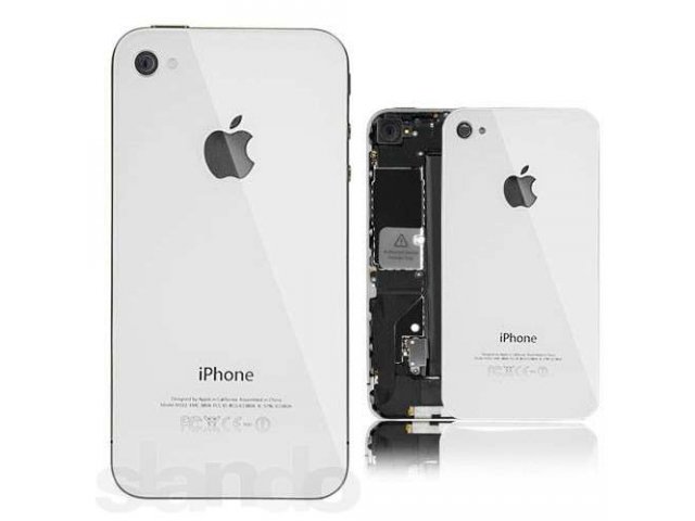 Задняя крышка iPhone 4 Белая в городе Барнаул, фото 1, стоимость: 270 руб.