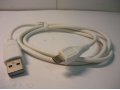 USB Data Cable microUSB (1.00м) белый в городе Владимир, фото 1, Владимирская область
