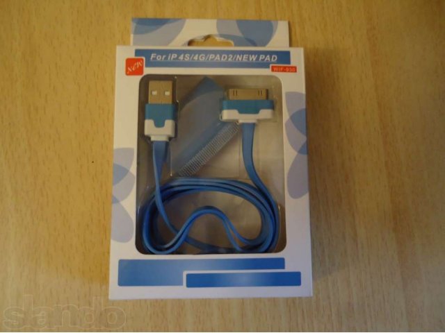Продам: Плоский USB Дата кабель для Apple iPhone (Цветной) в городе Нижний Новгород, фото 1, Прочее