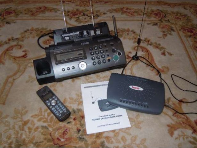 Продам факсовый телефонный аппарат и сотовый шлюз в городе Новокузнецк, фото 1, стоимость: 12 000 руб.
