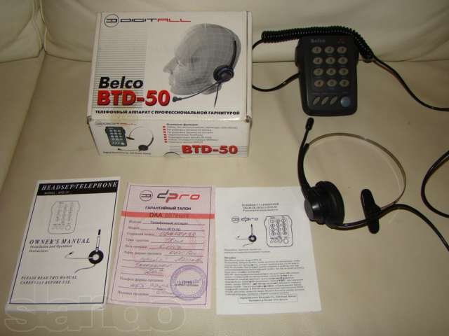 телефонный аппарат Belco BTD-50 новый в городе Екатеринбург, фото 2, Свердловская область