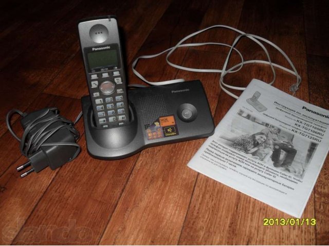 Радиотелефон panasonik KX-TGA710 RU в городе Самара, фото 5, Самарская область