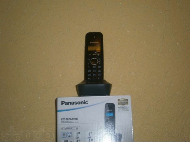 Продам новый цифровой беспроводной телефон Панасоник, точечный дисплей в городе Балаково, фото 1, стоимость: 700 руб.
