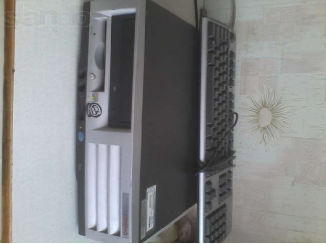 Системник HP с лицензионной Windows + Монитор ЖК в городе Волжский, фото 1, Волгоградская область