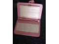Чехол книжка с клавиатурой, с подставкой розовый новый для планшета 7 в городе Тюмень, фото 1, Тюменская область