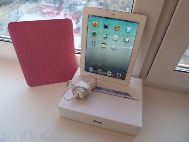 Планшетный компьютер Apple iPad New 4G 32 Gb White в городе Мытищи, фото 1, стоимость: 38 000 руб.