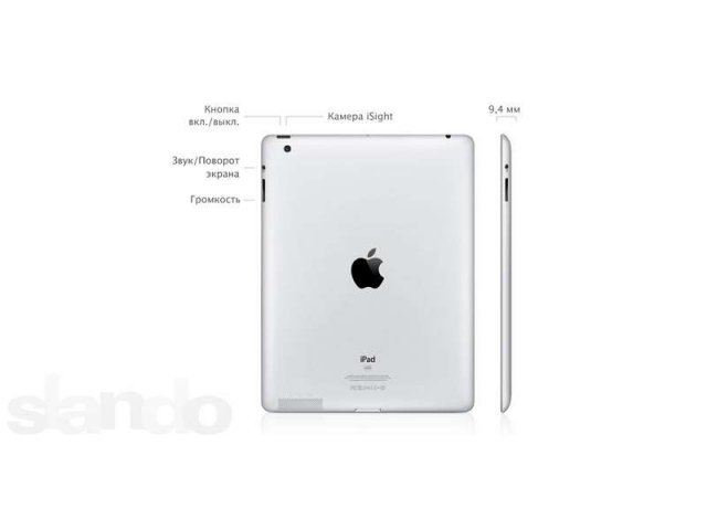 Apple New iPad 3 64Gb WiFi + Cellular MD371TH/A белый в городе Реутов, фото 2, стоимость: 24 000 руб.