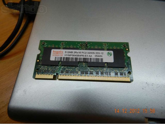 Оперативная память для ноутбука DDR2 Hynix 512MB 2Rx16 в городе Екатеринбург, фото 1, стоимость: 200 руб.