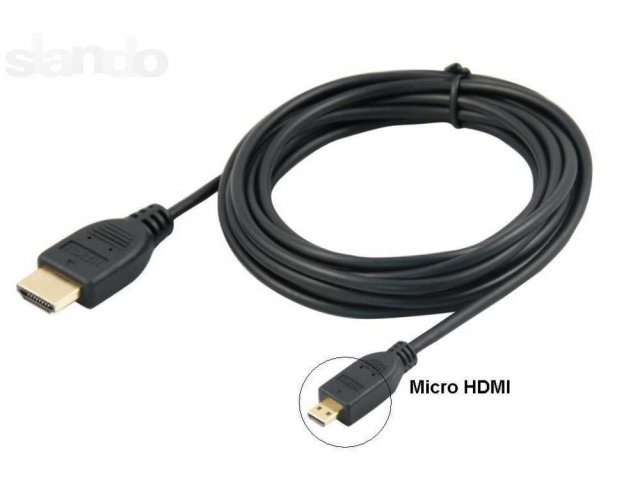 Мультимедийный HDMI (micro) кабель для планшетов в городе Уфа, фото 1, стоимость: 99 руб.