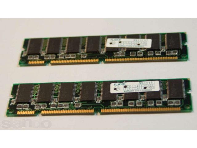 Оперативная память SD-RAM 32 Mb 2 шт. в городе Петрозаводск, фото 1, Модули памяти