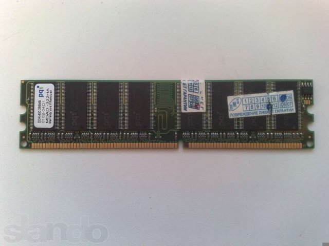 Память DDR 400. 256 Mb. в городе Ростов-на-Дону, фото 1, Модули памяти