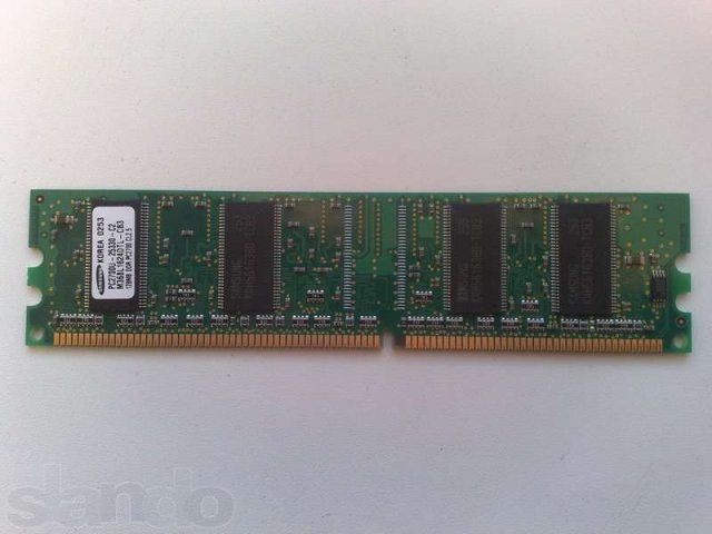 Память DDR PC2700. 128 Mb. Samsung в городе Ростов-на-Дону, фото 1, Модули памяти