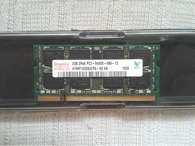 Озу DDR2 2Gb для ноутбука в городе Рязань, фото 1, стоимость: 500 руб.
