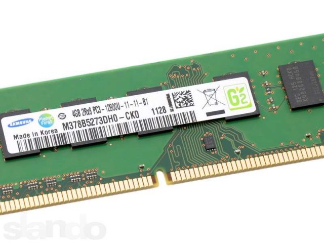 Модуль памяти DDR3 4Gb Samsung original PC-12800, 1600Mhz в городе Барнаул, фото 1, Модули памяти