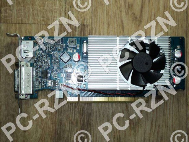 Видеокарта PCI-E GeForce 405 / 1GB DDR3 низкопрофильная в городе Рязань, фото 1, стоимость: 1 000 руб.