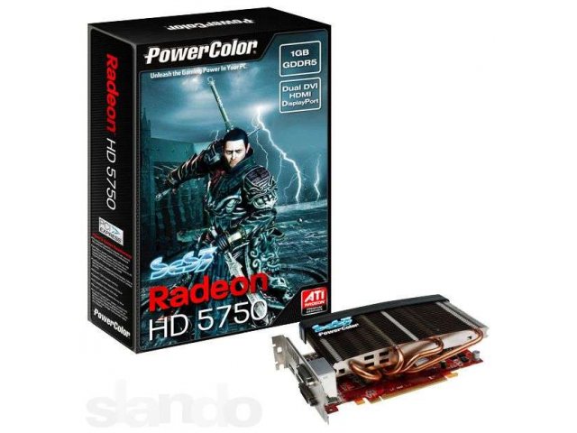 Видеокарта Radeon HD5750 1Gb PCI-e в городе Балашов, фото 1, Видеокарты