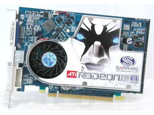 Sapphire Radeon X1600 XT 587Mhz PCI-E 256Mb 1386Mhz 128 bit DVI TV HDC в городе Магнитогорск, фото 1, стоимость: 500 руб.