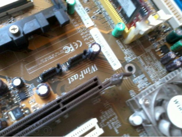 Материнская плата s754+процессор+оперативная память в городе Барнаул, фото 5, Материнские платы