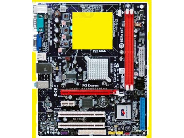 Albatron PX848PV Pro Intel 848P, 1xS478, 2xDDR DIMM, AGP, встроенный з в городе Уфа, фото 1, стоимость: 800 руб.