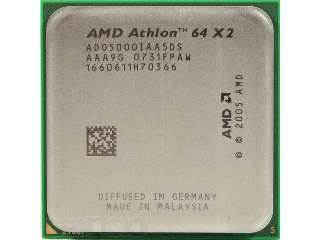 AMD Athlon 64 X2 5000+ Brisbane ADO5000IAA5DS (L2 1024Kb) 2.6 ГГц в городе Ульяновск, фото 1, стоимость: 1 100 руб.