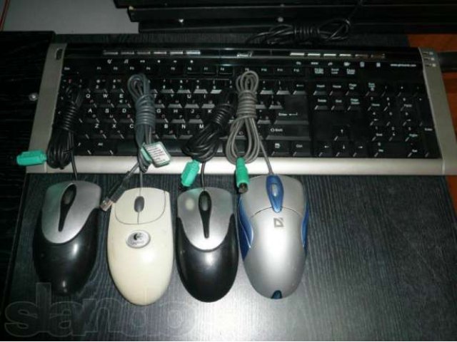 Клавиатуры и 4шт. компьютерные мышки в городе Тюмень, фото 1, стоимость: 1 200 руб.