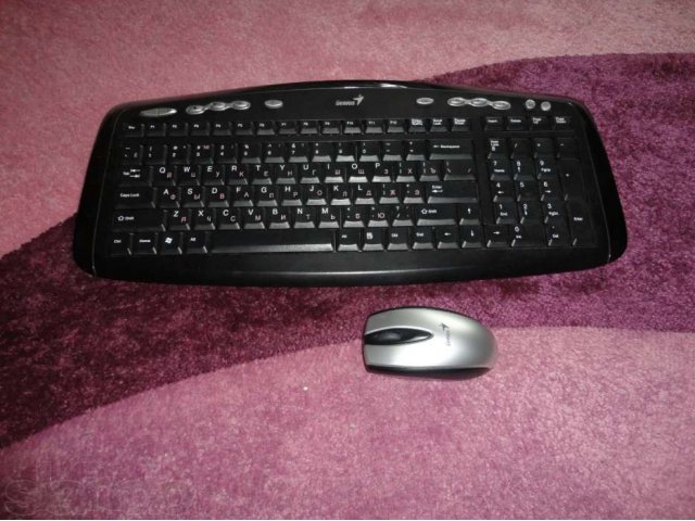 Беспроводная мышь/клавиатура в городе Самара, фото 1, Клавиатуры, мыши, игровые манипуляторы