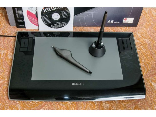 Графический планшет wacom intuos3 a5 wide special edition в городе Москва, фото 7, Клавиатуры, мыши, игровые манипуляторы