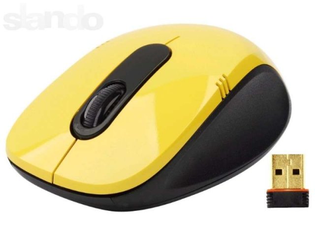 A4Tech Мышь W G7-630N-3, USB (желтый) Nano НОВАЯ в городе Ярославль, фото 1, стоимость: 461 руб.