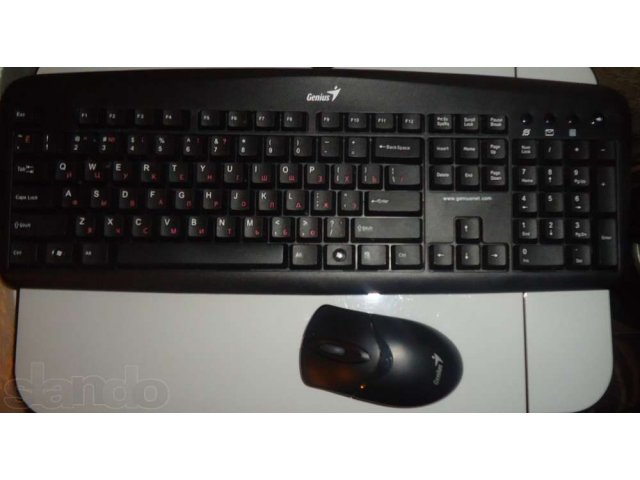 продам беспроводную клавиатуру и мышь, Genius в городе Псков, фото 1, стоимость: 1 000 руб.