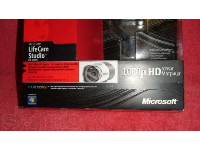 Вэб-камера Microsoft Life Cam Studio FULL HD 1080P,новая,дешево. в городе Оренбург, фото 2, Веб-камеры