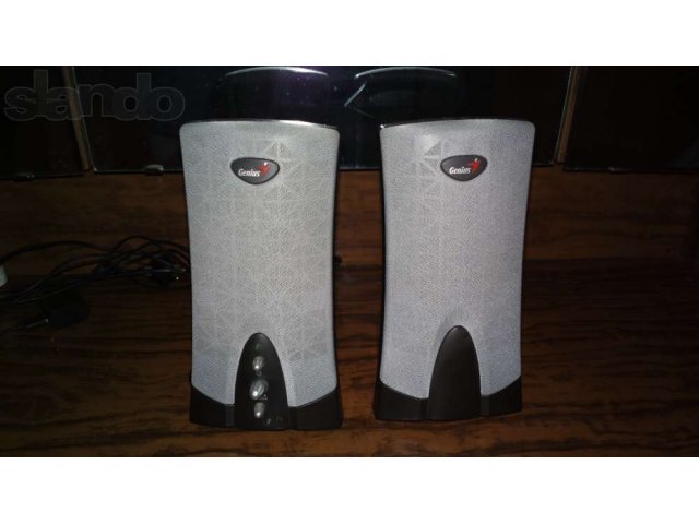 Активные колонки 2.0 Genius SP-Q10 в городе Новосибирск, фото 1, стоимость: 200 руб.