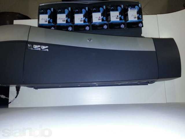 Плоттер HP Designjet 130 + комплект новых головок в городе Псков, фото 2, Принтеры