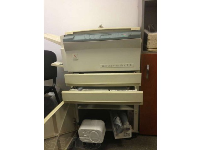 Ч/Б копир-принтер А3 Xerox WC315+принт-сервер+тумба в городе Мытищи, фото 2, Московская область